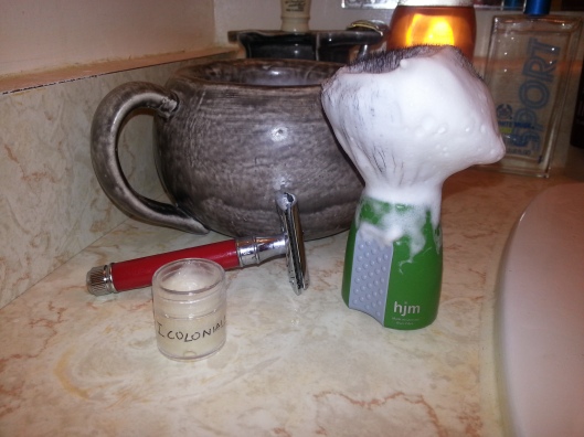 J&E Atkinsons - I Coloniali shaving cream with Rhubarb
